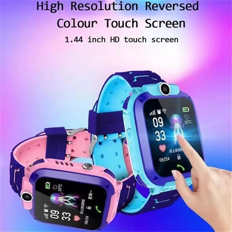 Factory children's smart watch positioning watch cross-border phone watch insertable card waterproof children's phone watch