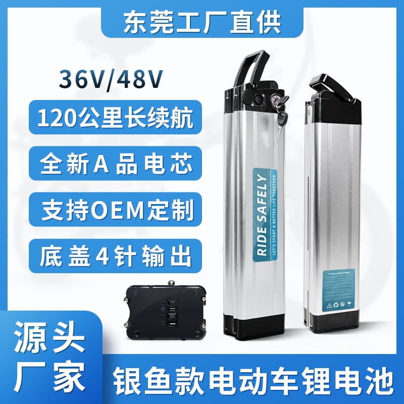 36V Lithium Battery 48V Battery Discharge Port for Designated Driver Folding Electric Bike 24V Explosion-Proof Battery Smart Protection