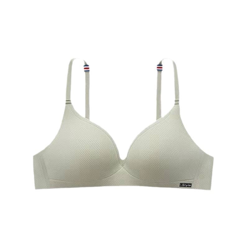 Seamless One-Piece Bra for Women, Wire-Free, Teen Girls, Comfortable, Breathable, Simple, Ultra-Thin Style, British Peninsula