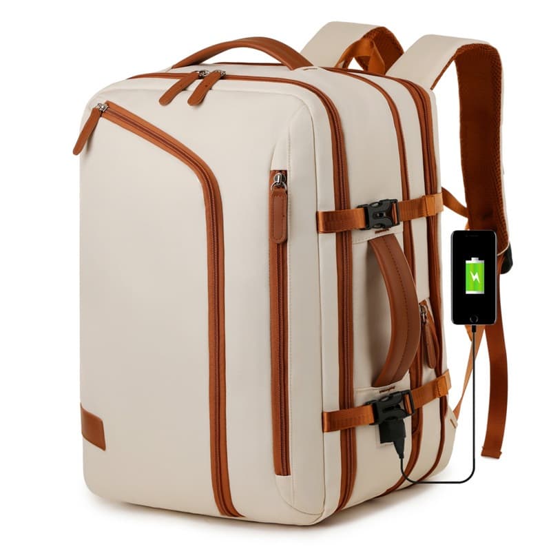 New large capacity backpack, unisex business laptop bag, business trip college student backpack, tablet-friendly