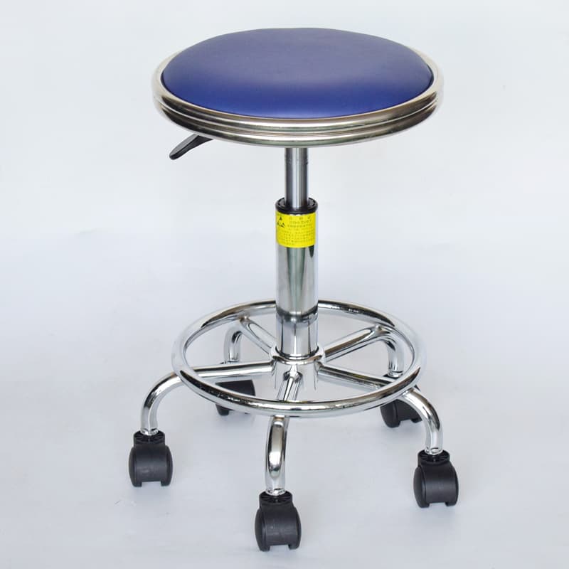 Anti-static lifting experimental stool workshop assembly line rotating anti-fatigue stool dental nurse work chair