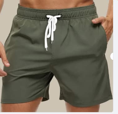 2023 Cross-border Trade Men's Vacation Swim Trunks 4-inch Shorts Breathable Waterproof Sports Casual Pants