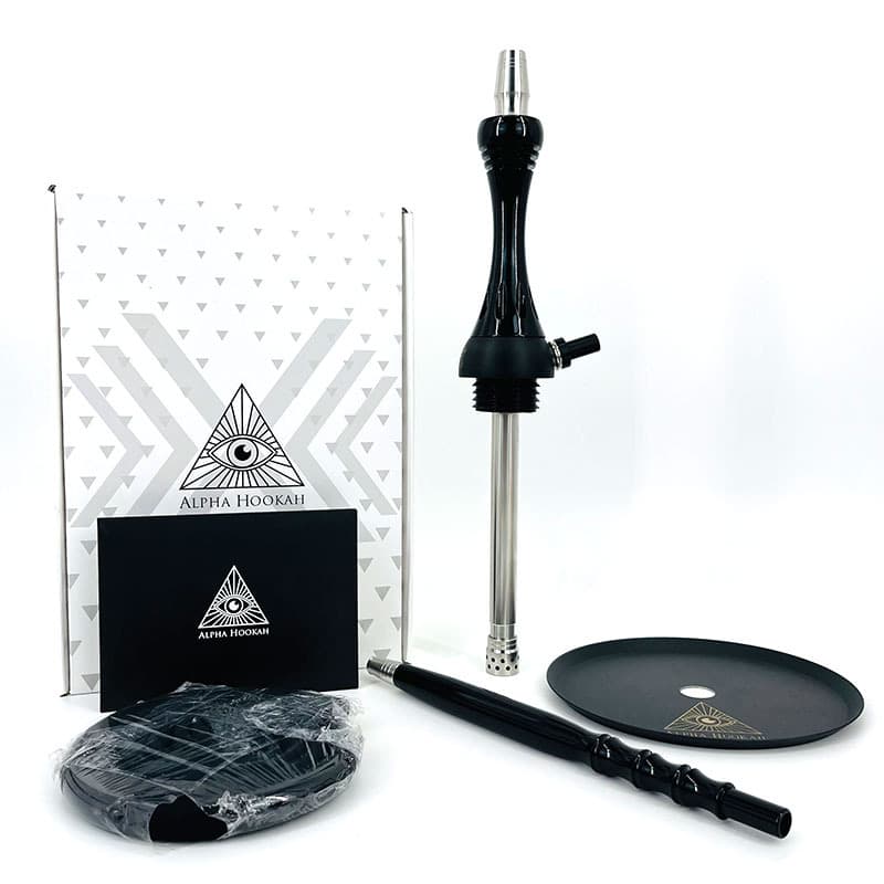 Factory Stock Hookah Arabic Hookah Apache X Hookah Accessories Glass Hookah Pipe Tobacco Pipe ALPHA