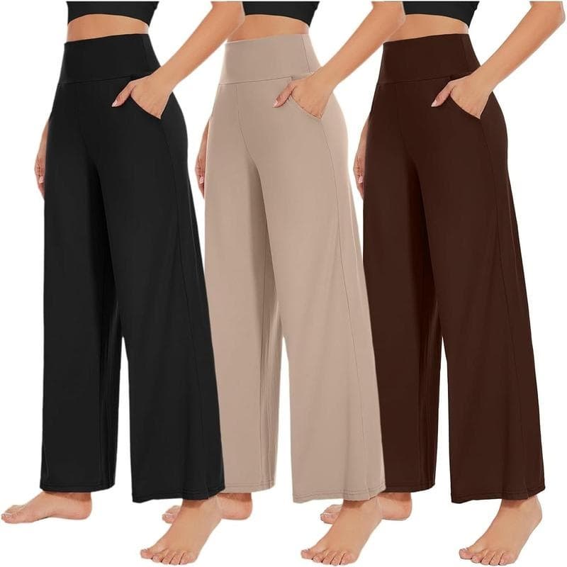 G 74133 Oversized Solid Color Wide Leg Pants