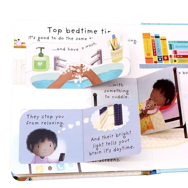 Usborne English Children's Questions and Answers Lift the Flap Early Learning Educational Flap Book