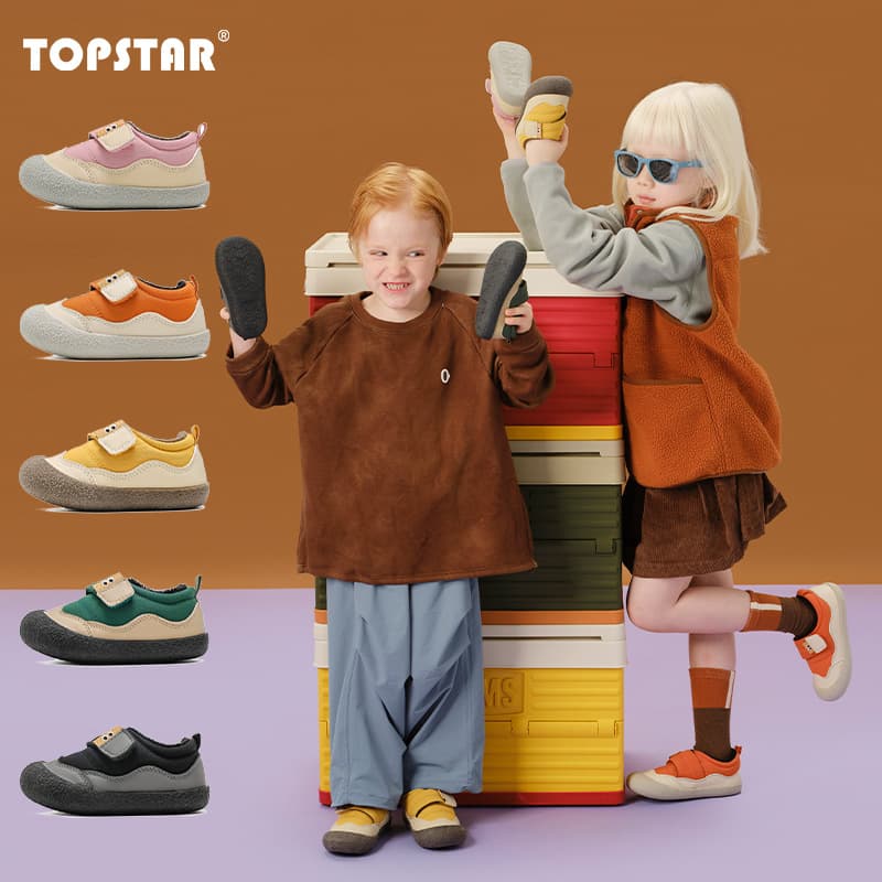 TOPSTAR 2025 Winter New Soft Sole Children's Cotton Shoes 3018