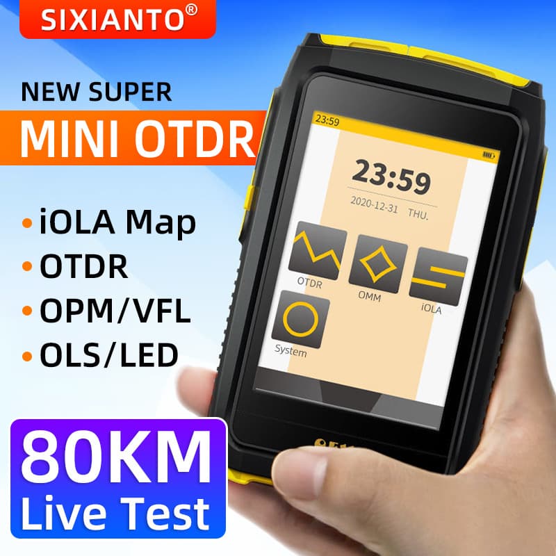 The OTDR optical time-domain reflectometer can include optical testing, OTDR fiber testers, fiber breakpoint fault finders