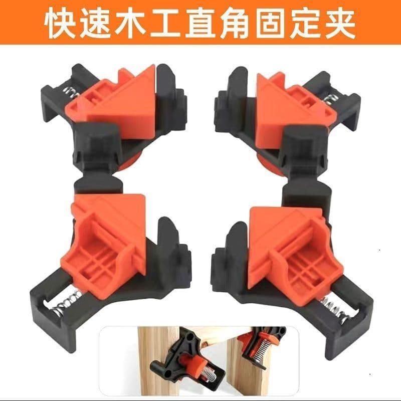 Woodworking Right Angle Clamp 90 Degree Fixer Picture Frame Clamp Frame Clamp Spring Clamp Woodworking Tool Quick Clamp