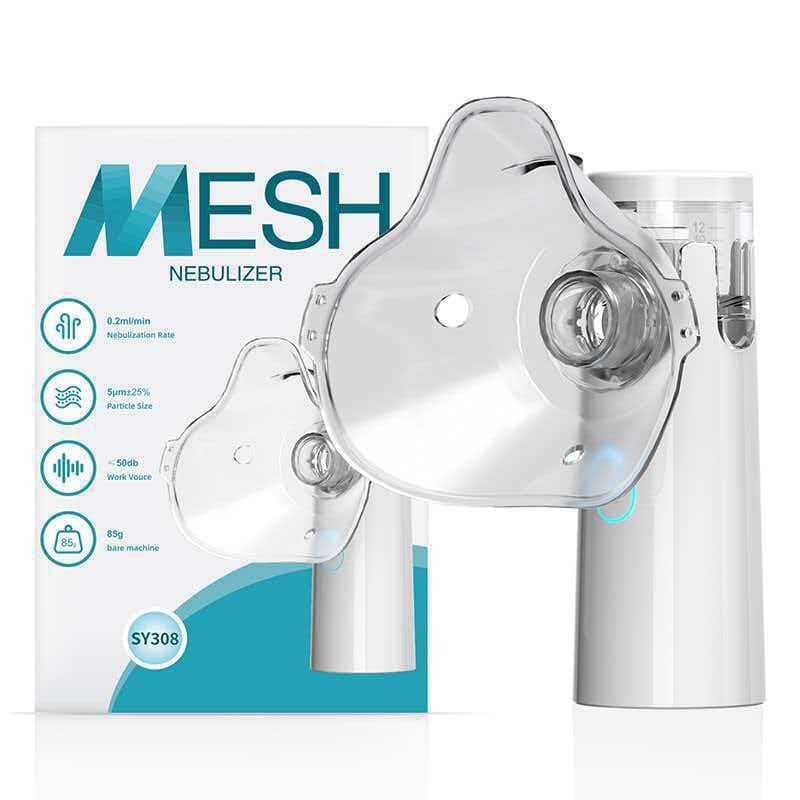 Export Model Compressed Nebulizer Home Air Nebulizer Machine for Adults and Children Portable Ultrasonic Nebulizer
