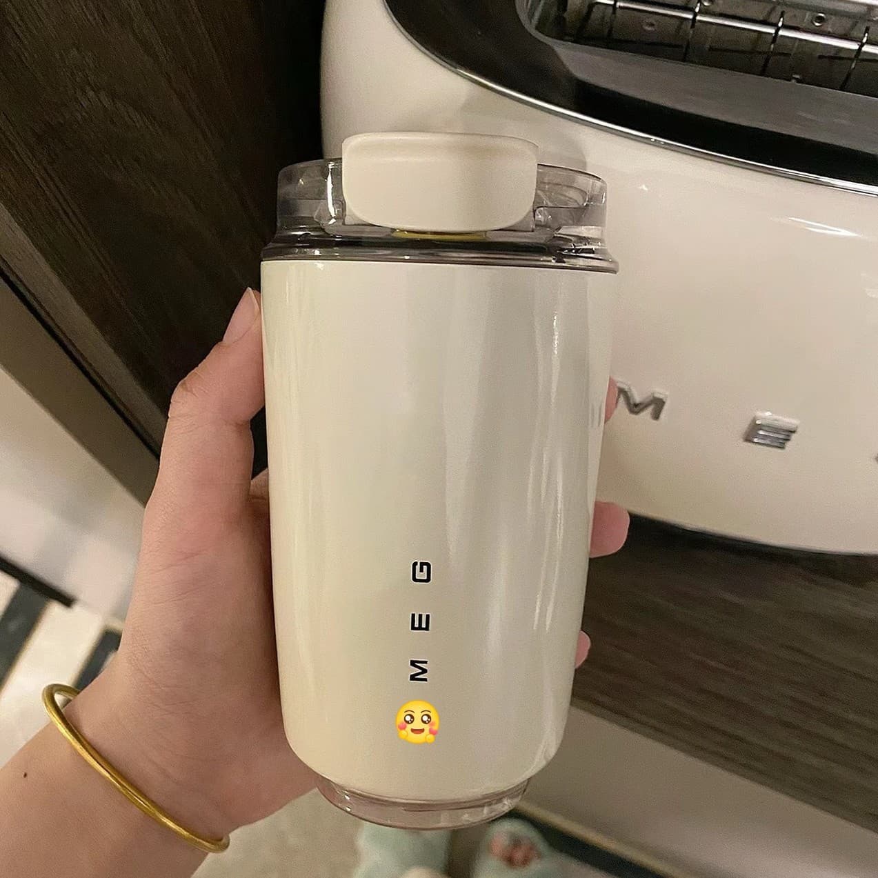 Factory Direct In-Stock [SMG Home] SEMg Food-Grade Stainless Steel Travel Mug Ins-Style Coffee Cup Insulated Tumbler
