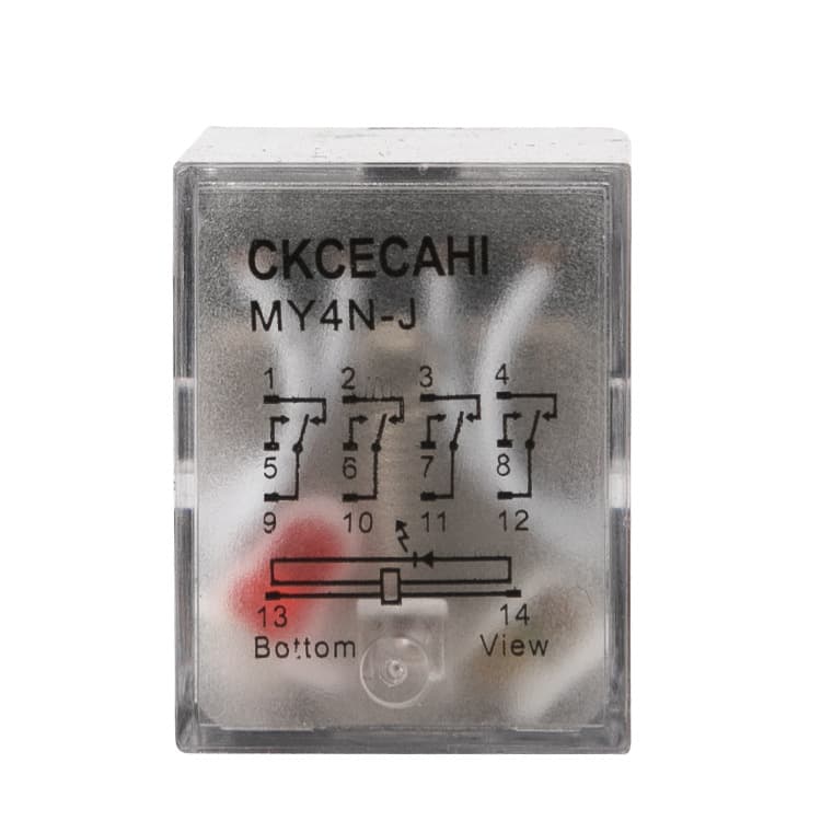 Small Electromagnetic Relay HH54P Intermediate Relay 8-pin MY4NJ Rike Factory Direct