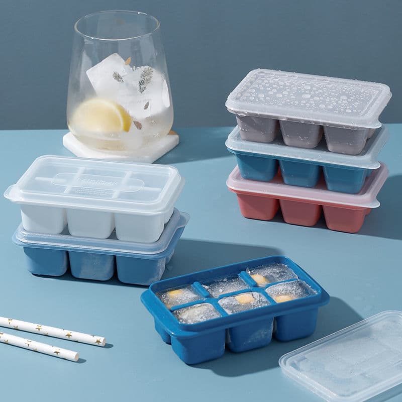 Ice Cube Tray, Ice Mold, Ice Cube Maker, Ice Box, Ice Cube Container, Ice Making Mold, Ice Cube Mold