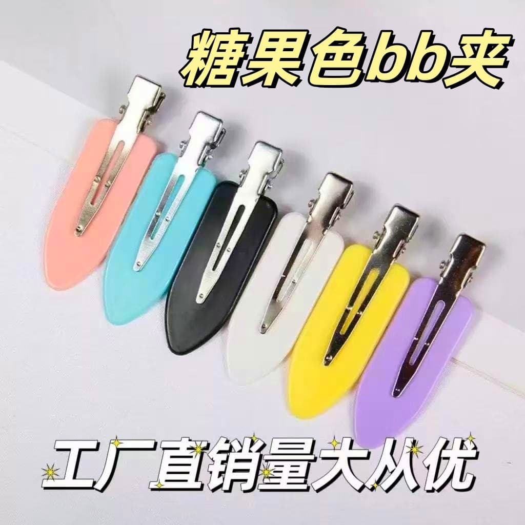 DIY Cream Glue Hair Clip Material, Seamless Hair Clip, Cartoon DIY Cream Glue Hair Clip Material, Handmade Jewelry Accessories