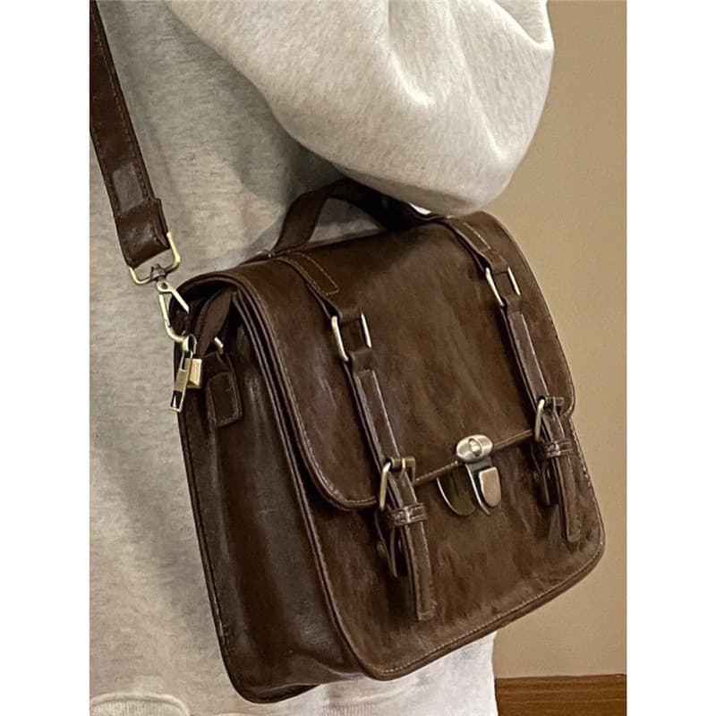 Autumn and winter retro messenger bag women's crossbody bag retro British jk uniform bag college class bag college style bag