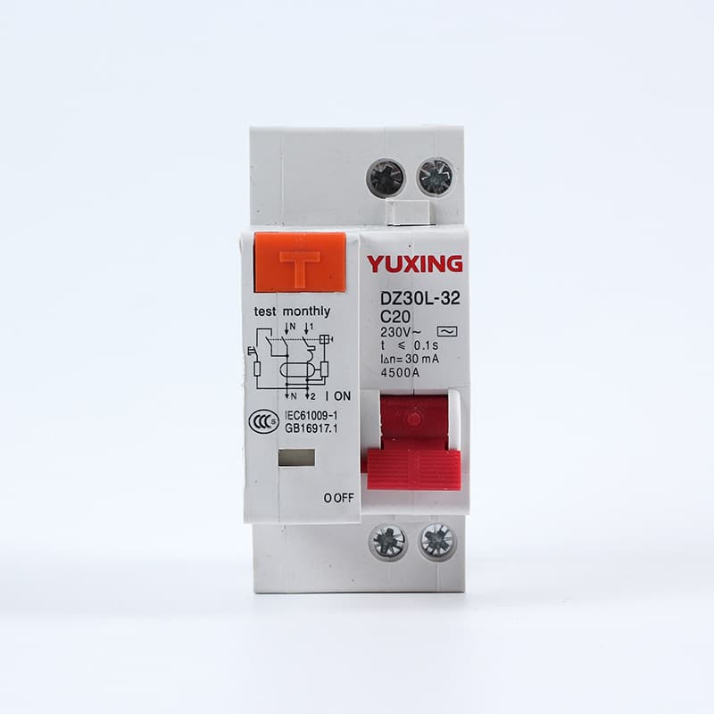 DZ30LE Residual Current Circuit Breaker, Low-voltage Air Switch, Single-phase Household Miniature Circuit Breaker, Residual Current Protection Device
