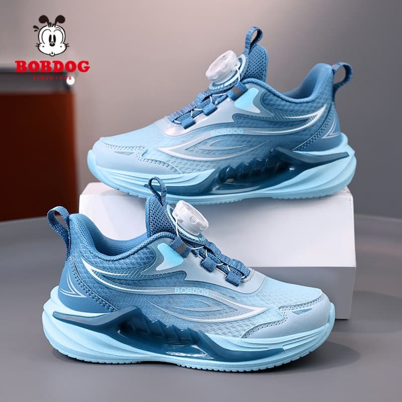 Babudou Boys Shoes 2026 Summer New Children Single Mesh Breathable Sports Shoes Big Kids Lightweight Soft Sole Running Shoes