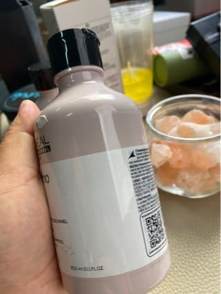 Non-returnable hair mask