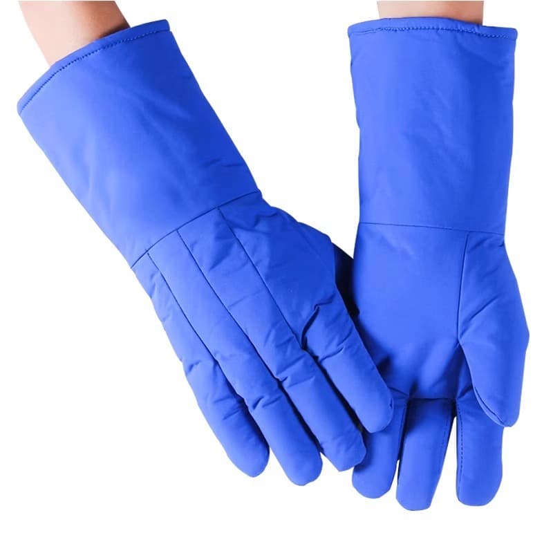 Jiahu High-Temperature Resistant Lab LNG Cold Storage Dry Ice Cold-Proof Thermal Insulation Low-Temperature Resistant Liquid Nitrogen Anti-Freeze Gloves