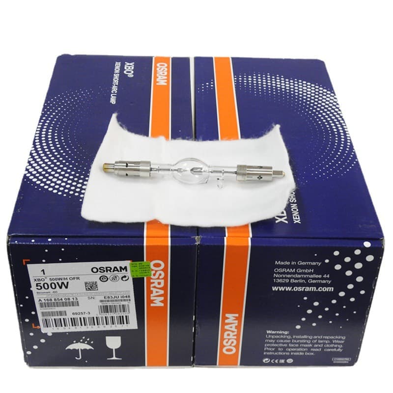 Osram XBO 500W/H OFR Short-Arc Xenon Lamp Digital Cinema Video Projector 69257-3 XHA500H