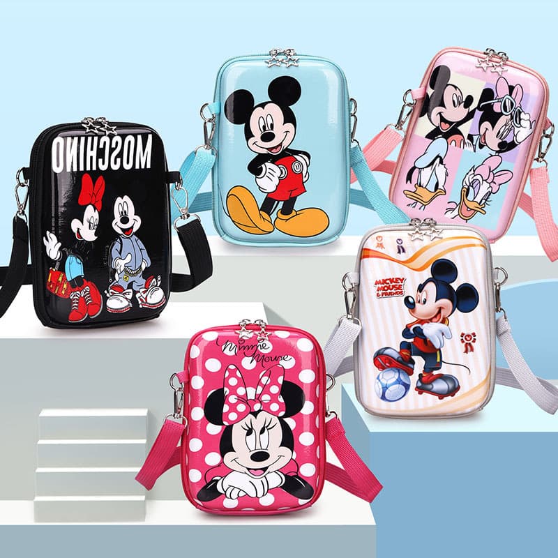 Trendy Mickey and Minnie Eggshell Backpack for Kids Ages 1-6, Cute Cartoon Design for Kindergarten Boys and Girls