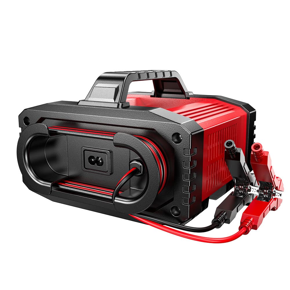 12V24V Portable 0.5A-15A Adjustable Current Motorcycle Car Charger EU UK Plug