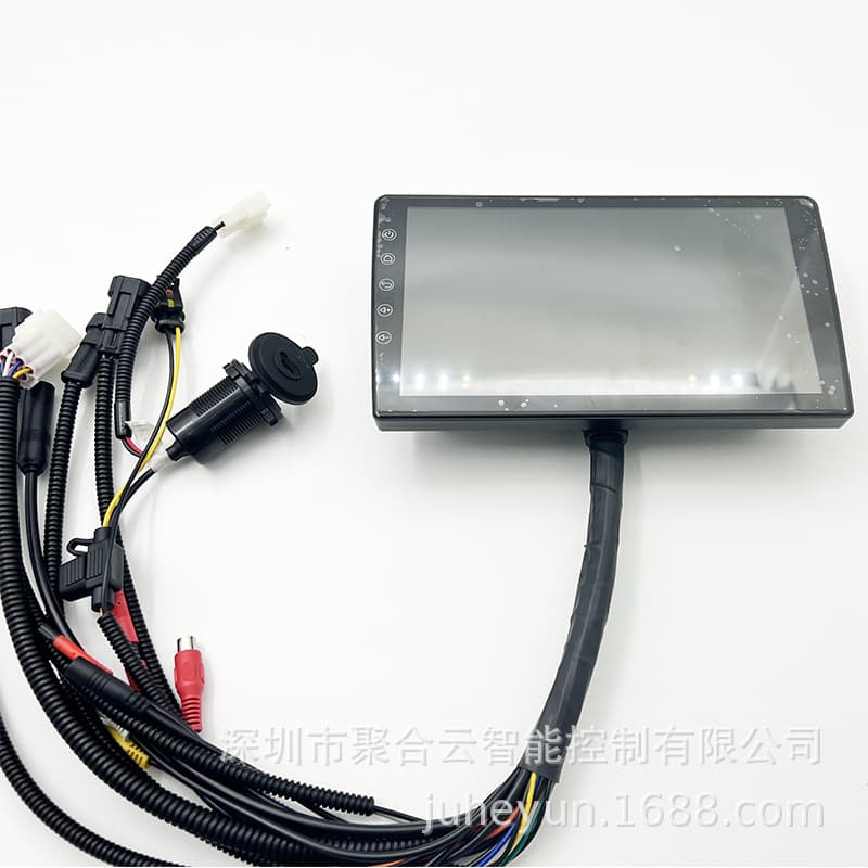 Aggregate Cloud 7-inch 9-inch 10.1-inch IP66 Golf Cart Electric Vehicle LCD Digital Display Dashboard Battery Car