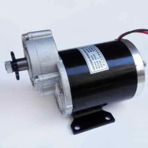 Cross-border Exclusive Deal Electric Vehicle Permanent Magnet Motor Modified Tricycle Brushed Motor 36V 600W Angled Head