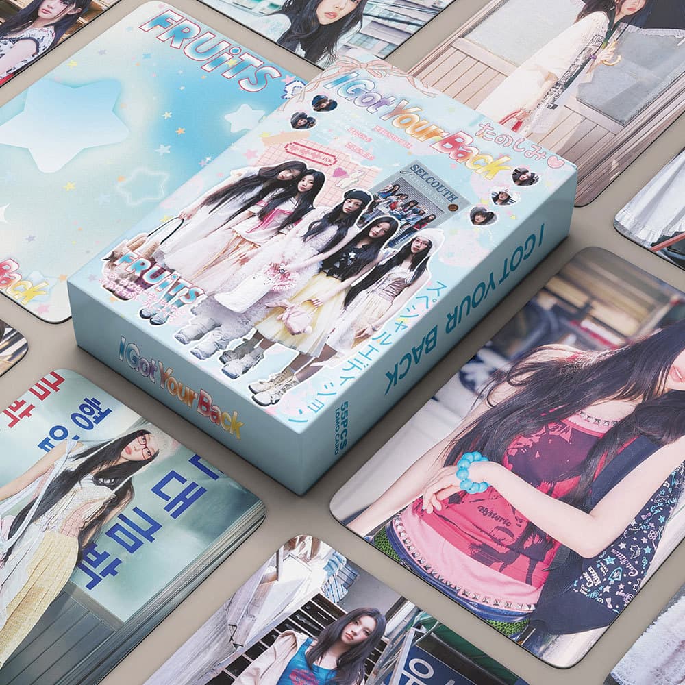 55 KPOP cards of ILLIT girl group’s 2026 new album I Got Your Back and the same K-pop star film