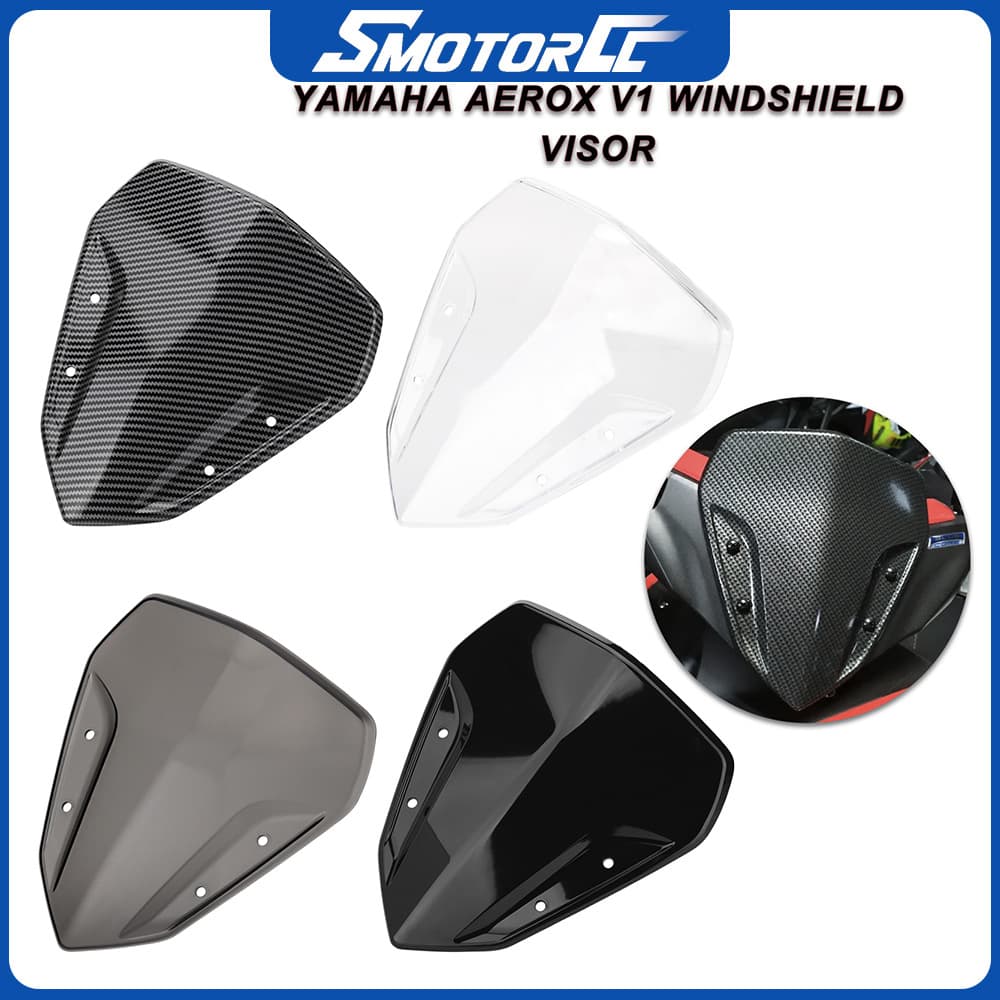 YAMAHA Motorcycle Modified Accessories NVX155 Electroplated Iridescent AEROX155 Windshield