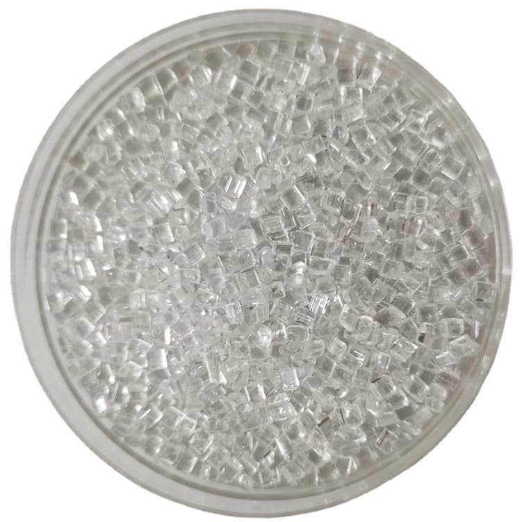 Manufacturer direct supply of infrared-transparent PC plastic pellets, impact-resistant with high light transmittance, specific wavelength penetration PC plastic pellets.