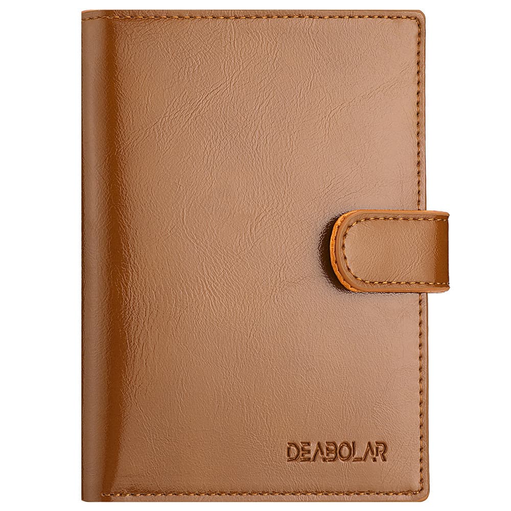 New Cross-Border Multifunctional Zipper Passport Wallet Vintage Multi-Slot Credit Card Holder Document Organizer Passport Case Boarding Pass Holder