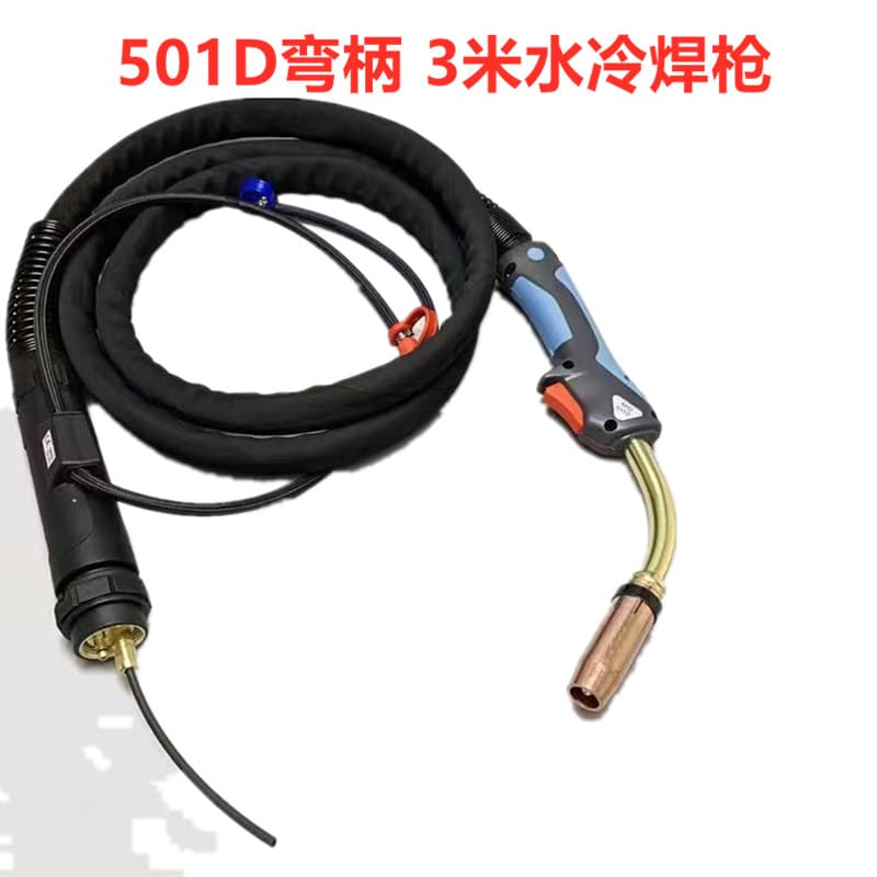 501D Aluminum Welding Torch European Connector MIG350 500 Water-Cooled Aluminum Welding Machine MIG Welding Torch for Aluminum