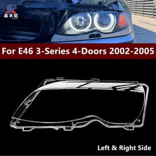 Headlight Lens Cover for 2002-2004 BMW 3 Series E46 318i 320i 325i