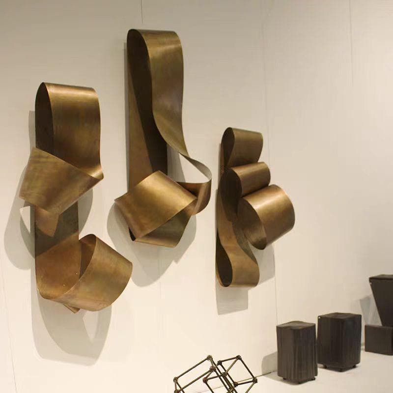 Wall Decoration Stereo Geometric Sculpture Modern Art Sofa Background Wall Decoration Pendant Living Room Hanging Decoration Wall