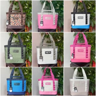 YETI Tote Handbag Cooler Reinforced Hard Bottom TPU Waterproof Insulated 20/35L Outdoor Ice Bag Picnic