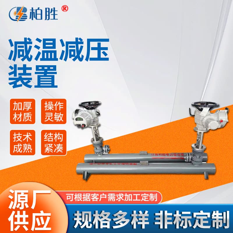 Customized Temperature and Pressure Reducer for High-Temperature Steam in Chemical and Paper Plants