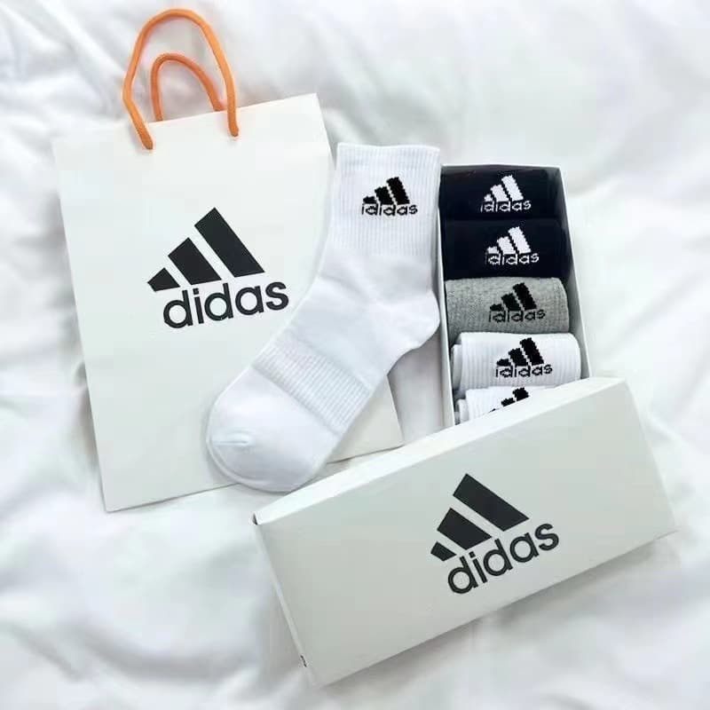 Suwan Next Socks Black and White Gray Boxed Cotton Unisex Socks Mid-High Tube Running Sports Non-Slip Wholesale