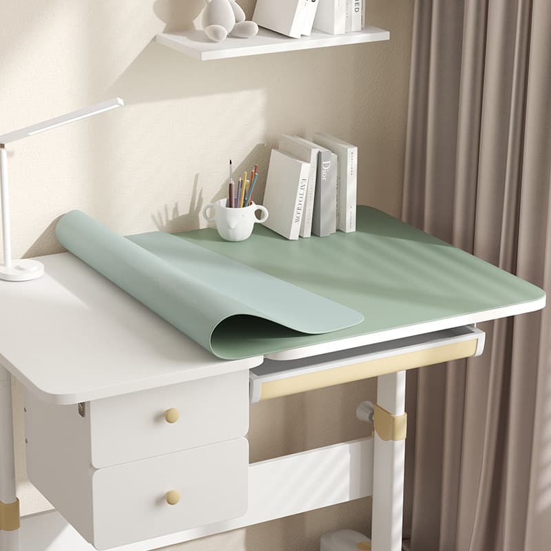 Environmentally friendly eye protection primary school student desk mat children's study table special writing desk tablecloth solid color office desktop mat