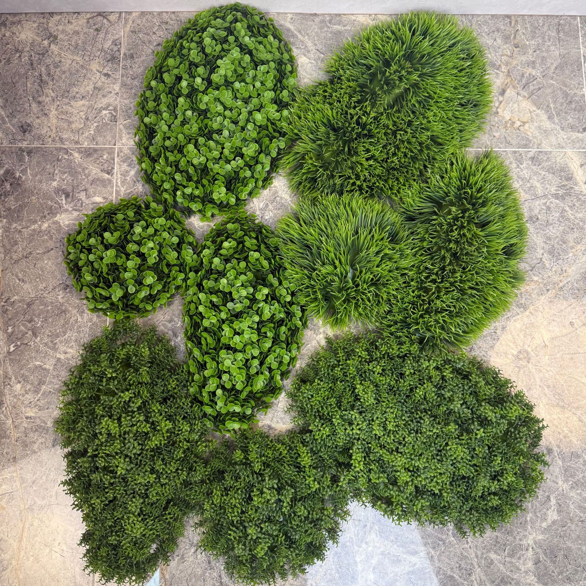 Artificial Grass Block, Grass Ball, Milan Leaf Grass Block, Money Grass, Fluffy Turf, Shopping Mall Landscaping Artificial Plant Wall Decoration Accessories