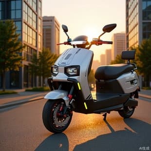 New Smart Cangqiong Electric Scooter 70km/h High Speed 72V Electric Motorcycle for Delivery, Long Range Battery