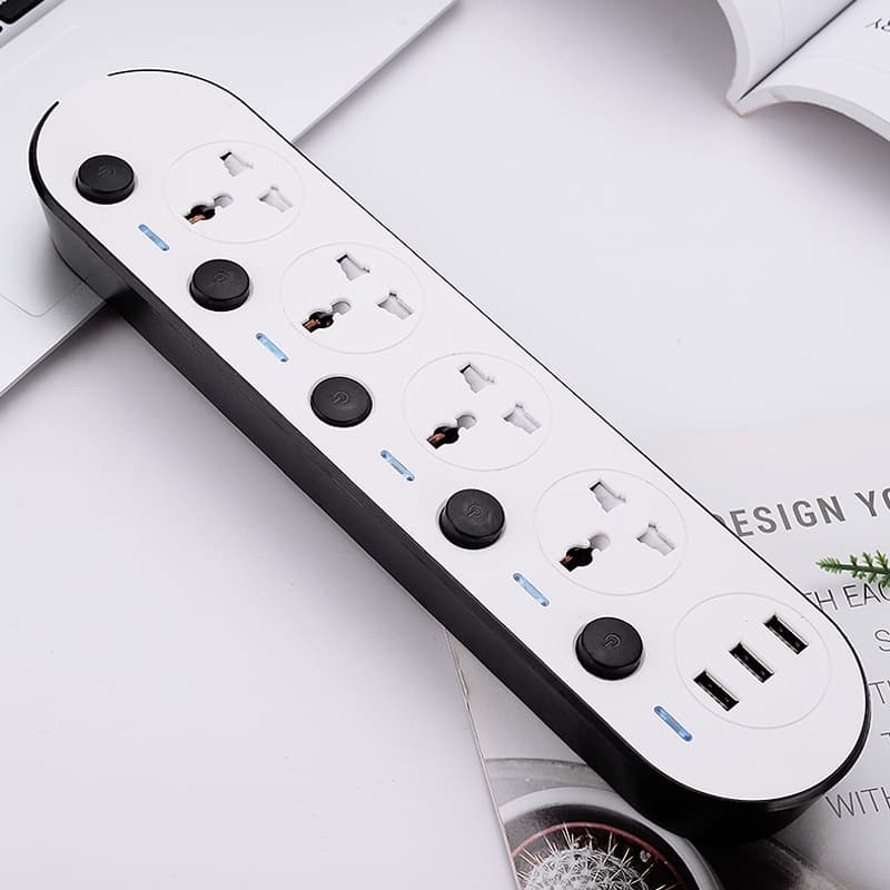Cross-border Exclusive Multi-switch Foreign Trade European Standard US Standard UK Standard USB Power Strip Socket Home Use Extension Board Multi-port Fast Charging