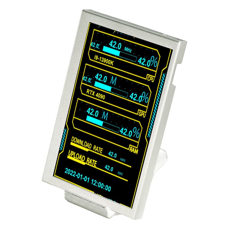 5-inch IPS Secondary Screen TYPEC Secondary Screen Computer Monitor USB Secondary Screen No AIDA64 Required Case Secondary Screen