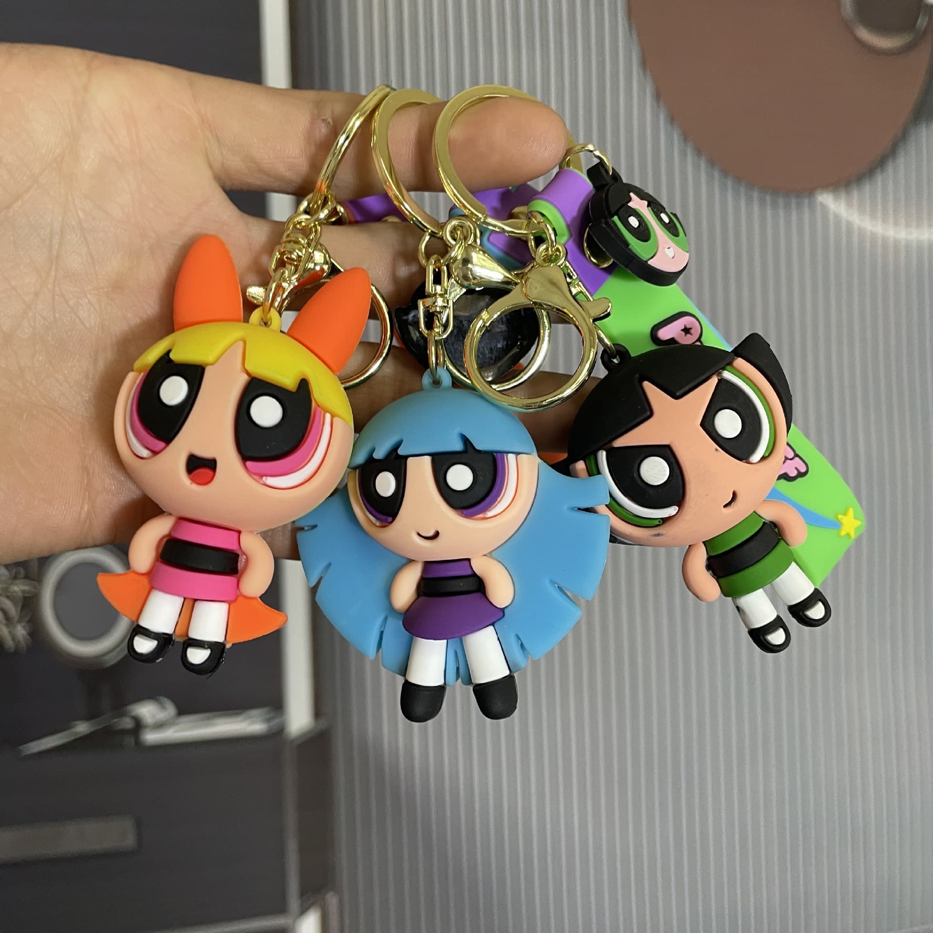 Small Police Doll Keychain Student Gift Keyring Pendant Spring Festival Keychain