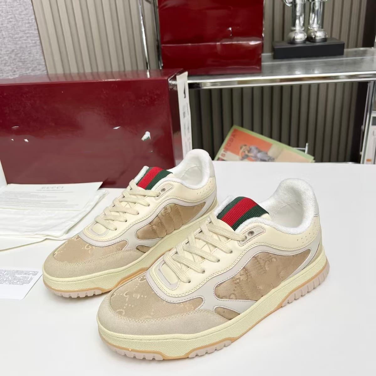 European and American Spring/Summer New Fashion Trendy Couple White Lace-up Casual Shoes Versatile Flat Sports Shoes