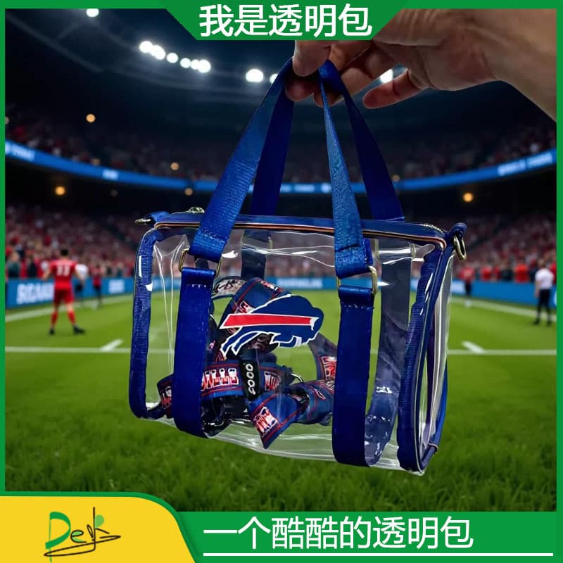 PVC transparent cosmetic bag women's portable outdoor toiletry bag simple travel crossbody cylinder bag