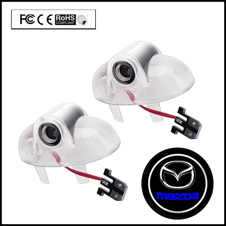 Suitable for Mazda welcome light Ma.zda RX-8 A8 CX9 modified floor light door LOGO decorative light