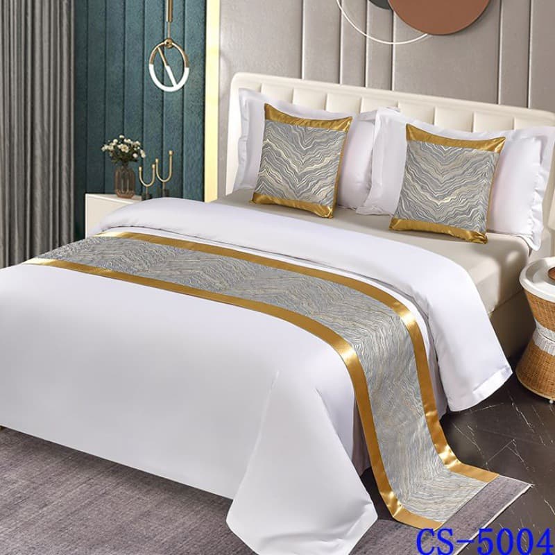 New Chinese minimalist style bed runner, bed towel, bed pad, and bed mat for home use. Free shipping and drop shipping available.