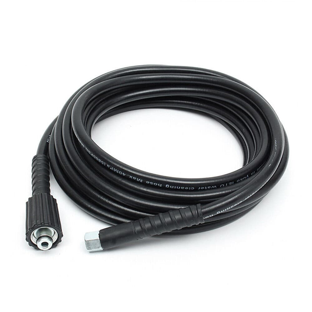 High Pressure Cleaning Hose Rubber Car Wash Water Pipe for Karcher K2 Cleaner Pressure Washer Black 6m 8m 10m 15m 20m Length