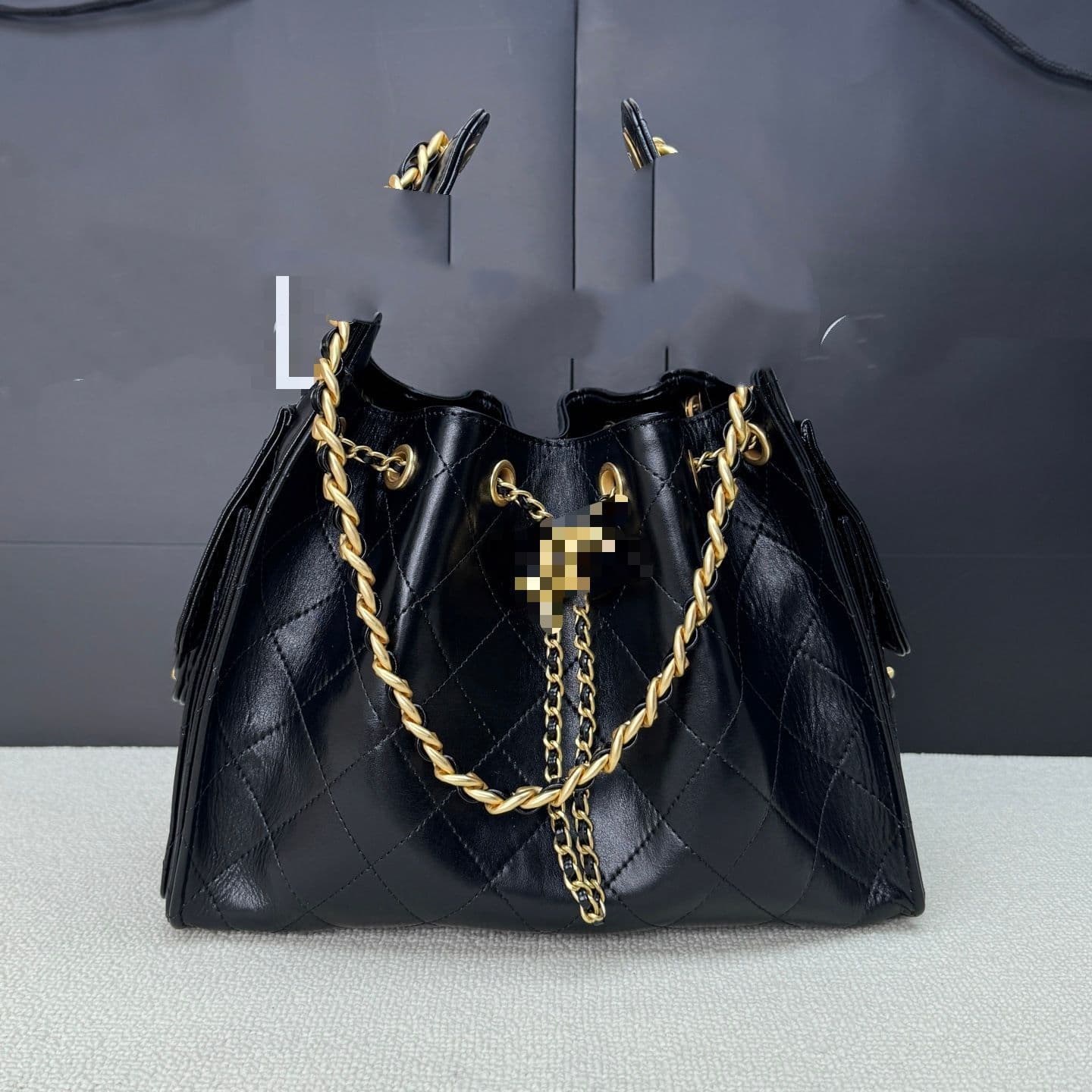 2026 New Style Celebrity Same Style Small Fragrance Style Hobo Underarm Bag Diamond Quilted Chain Shoulder Handbag Women's Bag High-end Feel