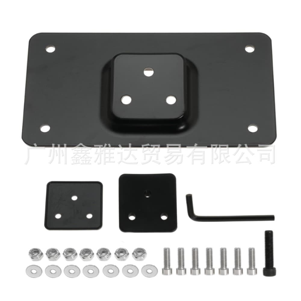 Motorcycle Modified Accessories License Plate Holder Suitable for Harley Sportsters License Plate Holder Three-Hole Bracket